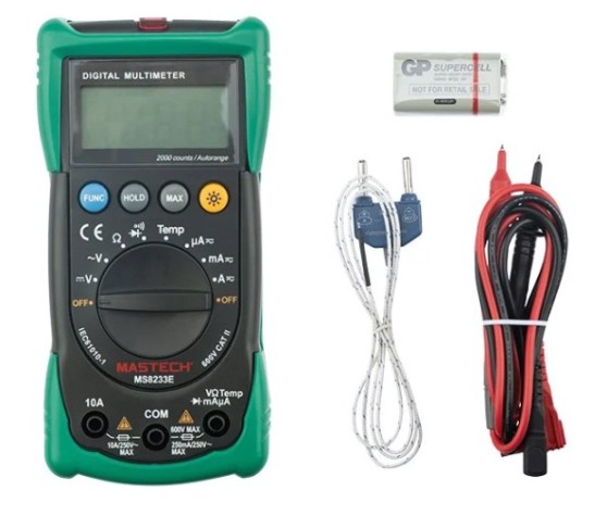 Мультиметр цифровой MASTECH MS8233E [13-2013]