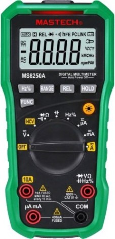 Мультиметр цифровой MASTECH MS8250A профессиональный [13-2101]