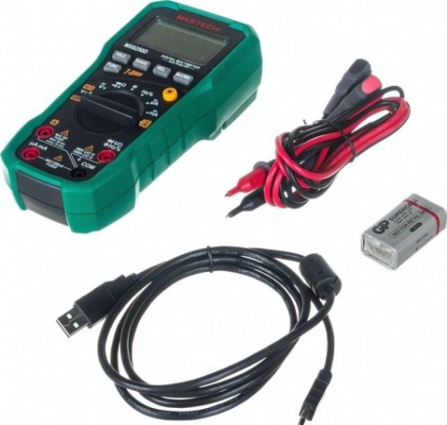 Мультиметр цифровой MASTECH MS8250D с t-rms профессиональный [13-2103]