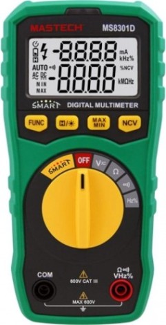 Мультиметр цифровой MASTECH MS8301D smart профессиональный [13-2091]