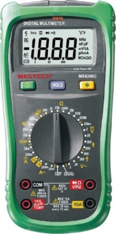Мультиметр цифровой MASTECH MS8360C [13-2027]