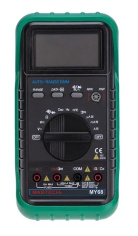 Мультиметр цифровой MASTECH MY68 [13-2058]