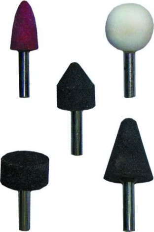 Набор бор-фрез абразивных Biber 70 701 для дрели (5шт.) [тов-090536]