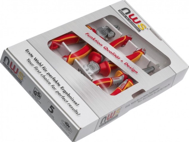 Набор инструментов для электромонтажа NWS 782 1000 V, 3 предмета