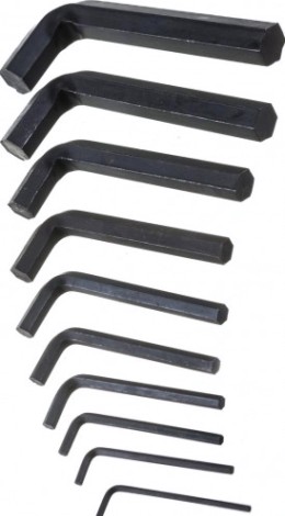 Набор ключей шестигранных Biber 90502 2-14мм 10шт. [тов-085695]