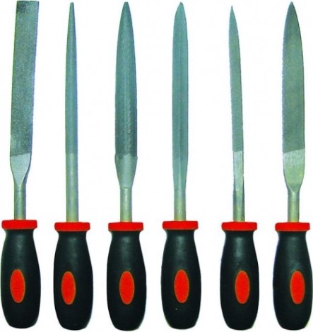 Набор надфилей Biber Профи 85311 6шт. 150мм [тов-095626]