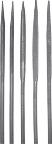 Набор надфилей Biber Стандарт 85312 5шт. 160мм [тов-095627]