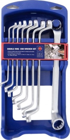 Набор накидных ключей WORKPRO WP202509 двусторонних 8шт. (6-22мм)