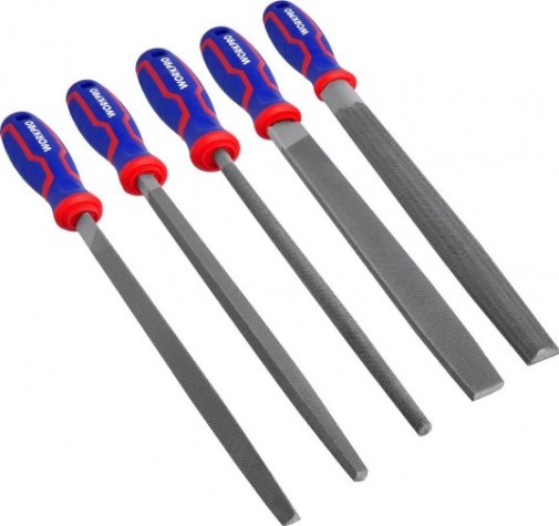 Набор напильников WORKPRO WP201701 200мм 5шт.