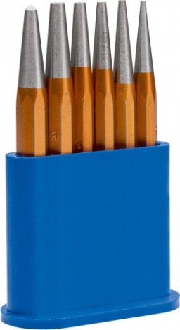 Набор пробойников, кернов NWS 2991-6 6 предметов