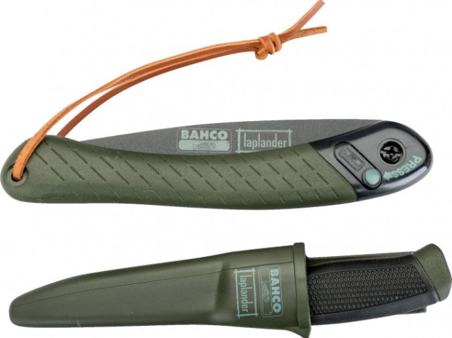 Набор садовый BAHCO LAPLANDER нож + ножовка складная [LAP-KNIFE]