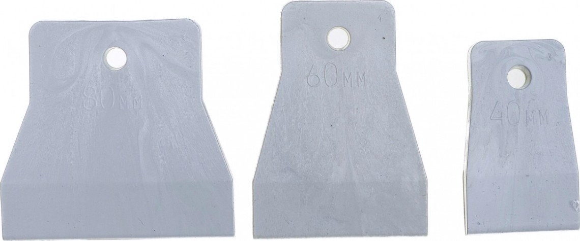 Набор шпателей Biber 35253 3шт. (40/60/80 мм) [тов-130022]