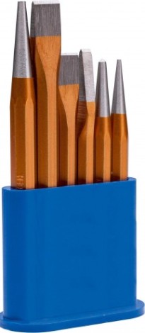 Набор зубил, пробойников, кернов NWS 2990-6