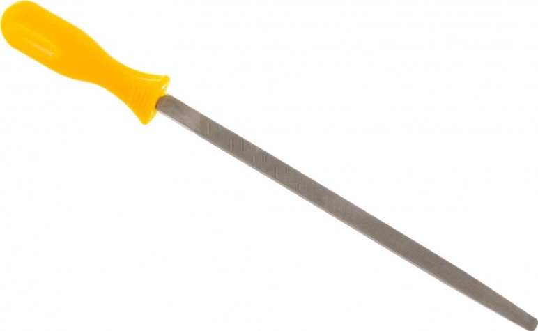 Напильник трехгранный Biber 85304 200мм [тов-095625]