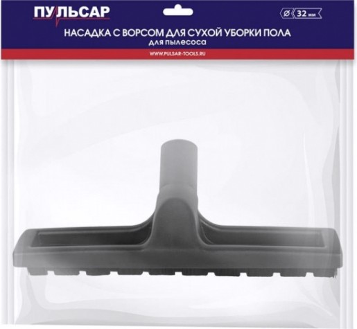 Насадка ПУЛЬСАР 798-638 с ворсом для твердых покрытий, d 32 мм Насадка ПУЛЬСАР 798-638 с ворсом для твердых покрытий, d 32 мм