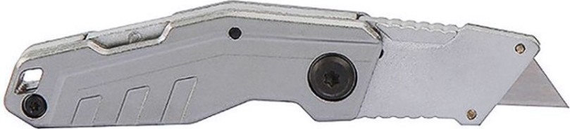 Нож складной WORKPRO WP211010 универсальный со сменными лезвиями мини Нож складной WORKPRO WP211010 универсальный со сменными лезвиями мини