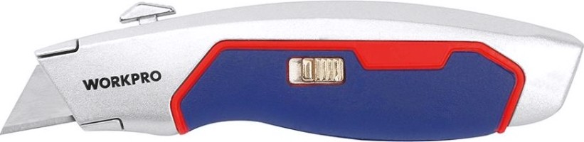 Нож строительный WORKPRO WP213011 проф