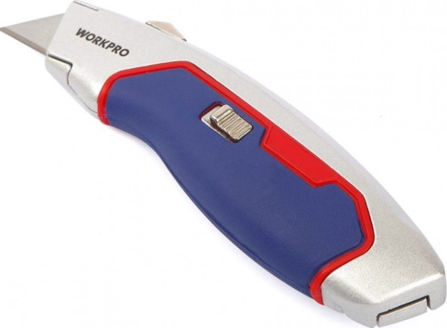 Нож строительный WORKPRO WP213011 проф Нож строительный WORKPRO WP213011 проф