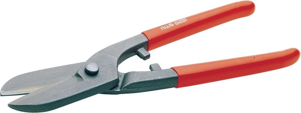 Ножницы по металлу NWS 078-12-300 "Английские", прямой рез