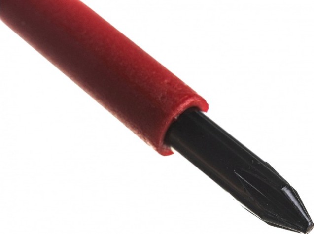 Отвертка диэлектрическая Biber 85596 PH 1х75мм [тов-079418]