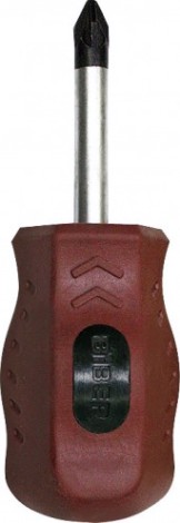 Отвертка крестовая Biber Мастер 85528 CrV сталь pz 2-38мм (бочка) [тов-079459]