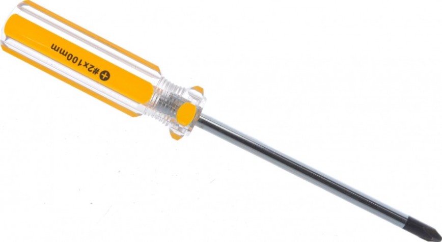 Отвертка крестовая Biber Стандарт 85585 PH 2х100мм [тов-079495]