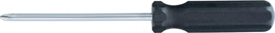Отвертка крестовая Sparta ph1х75 мм, углеродистая сталь, черная рукоятка [13211]