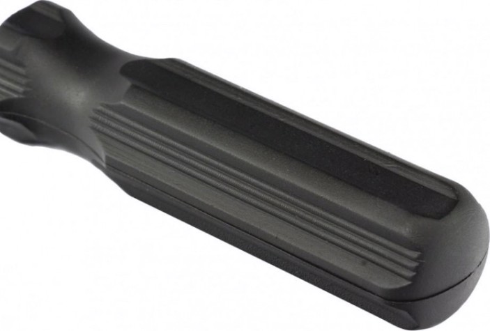 Отвертка крестовая Sparta ph2х100 мм, углеродистая сталь, черная рукоятка [13213]