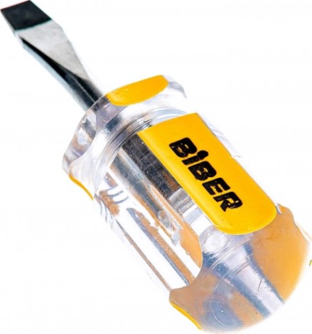 Отвертка шлицевая Biber Стандарт 85579 SL 6х38мм (бочка) [тов-079489]