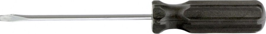 Отвертка шлицевая Sparta sl3х75 мм, углеродистая сталь, черная пластиковая [13201]