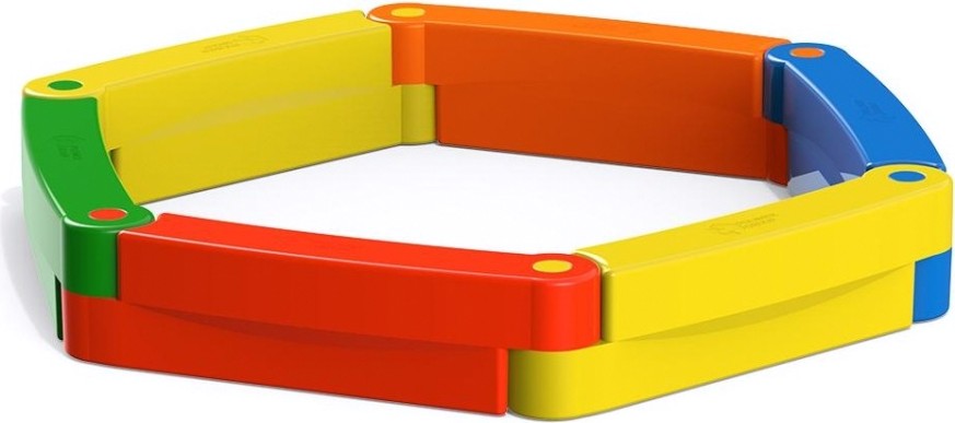 Песочница пластиковая POLIMER GROUP 6 секционная [DP6S]