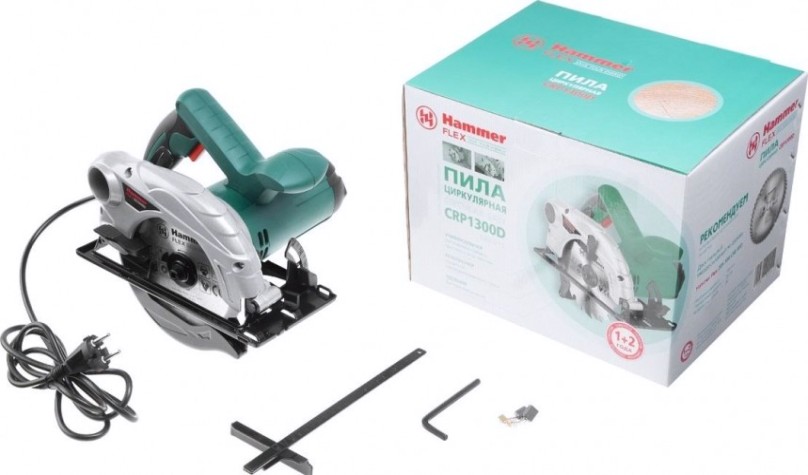 Пила циркулярная сетевая Hammer CRP1300D [140-015]