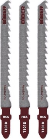 Пилки по дереву Biber 85275 Т101D 74/4мм, чистый рез (3шт.) [тов-120518]