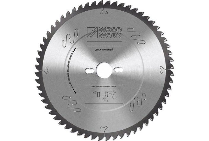 Пильный диск по дереву WOODWORK 254x2,4/1,8x30 Z=80 A=-5 [34.254.80]
