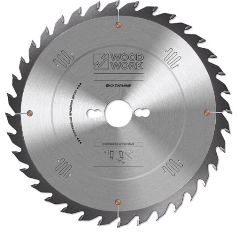 Пильный диск по дереву WOODWORK 260x3,2/2,2x30 Z=80 A=12 [35.260.80]
