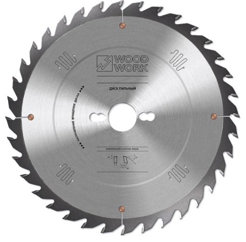 Пильный диск по дереву WOODWORK 300x3,2/2,2x30 Z=96 A=12 [35.300.96]