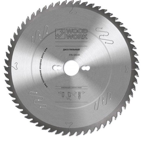 Пильный диск по дереву WOODWORK 305x2,4/1,8x30 Z=72 A=-5 [34.305.72]