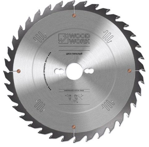 Пильный диск по дереву WOODWORK 350x3,5/2,5x30 Z=28 A=18 [35.350.28]