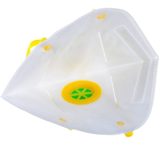 Полумаска фильтрующая Biber 96204 с воздушным клапаном ffp1 [Тов-205897]