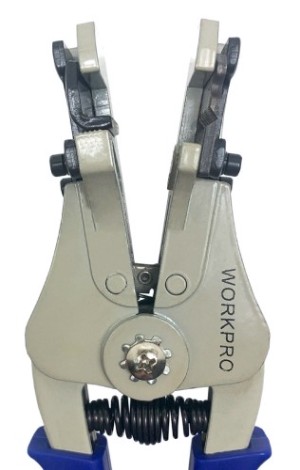 Пресс-клещи WORKPRO WP291006 обжимные 168мм автоматические
