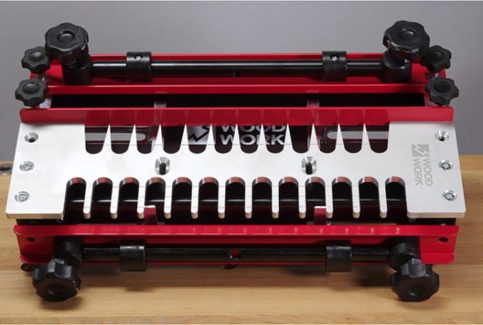 Приспособление для соединений (кондуктор) WOODWORK SMT-301 ласточкин хвост 4 фрезы [SMT-301]