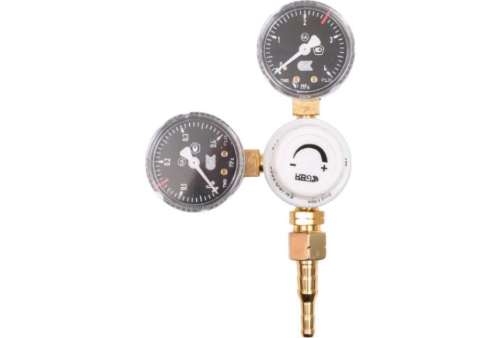 Редуктор ацетиленовый KRASS БАО 5 1,5 2,5/0,15 МПа, 5 м3/ч ПОВЕРЕННЫЙ [2117615PV]