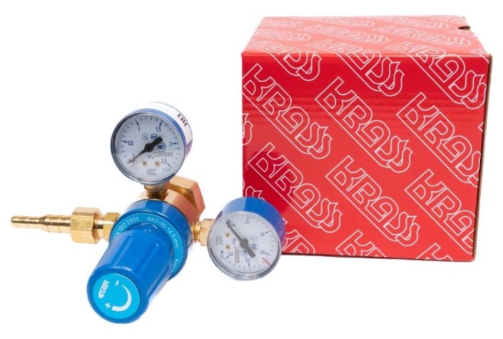 Редуктор кислородный KRASS БКО 50 12,5 20/1,25 МПа, 50 м3/ч ПОВЕРЕННЫЙ [2117613PV]