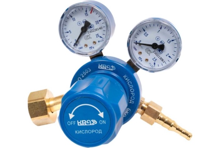 Редуктор кислородный KRASS БКО 50 КР 20/1,25 МПа, 50 м3/ч ПОВЕРЕННЫЙ [2117515PV]