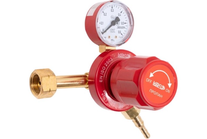 Редуктор пропановый KRASS БПО 5 КР 2,5/0,4 МПа, 5 м3/ч ПОВЕРЕННЫЙ [2117516PV]