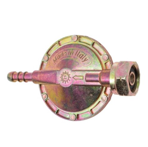 Редуктор пропановый KRASS РДСГ-1 ("Лягушка") с вентилем, выход 9 мм [2117309]