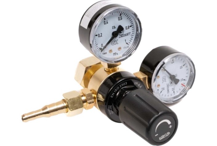 Редуктор углекислотный KRASS УР 6 6 15/0,6 МПа, 15 м3/ч ПОВЕРЕННЫЙ [2117616PV]