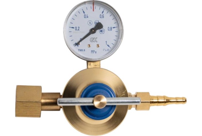 Регулятор кислородный KRASS СКО-10 сетевой 1,6/0,5 МПа, 10 м3/час [2722002]