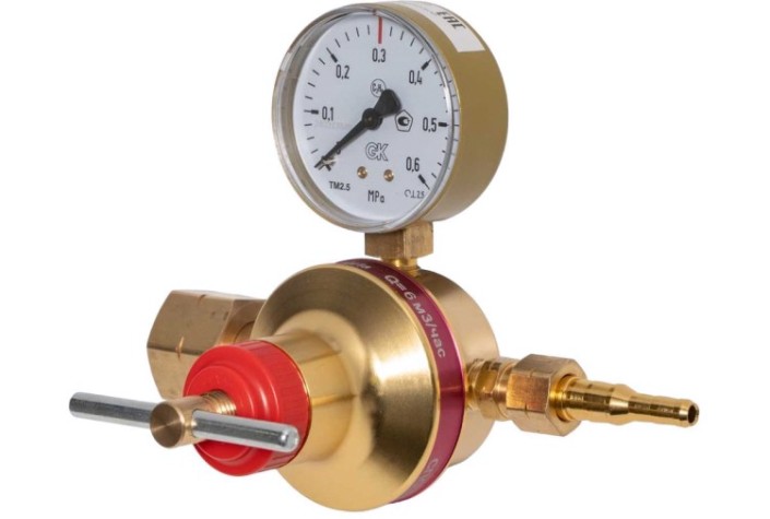 Регулятор пропановый KRASS СПО-6 сетевой 0,3/0,15 МПа, 6 м3/час [2722004]