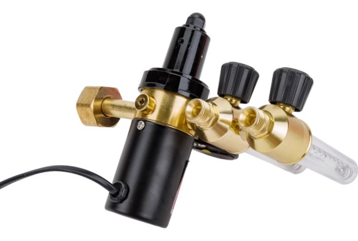 Регулятор расхода газа KRASS У 30/АР 40 КРП Р2 220V для углекислоты и аргона ПОВЕРЕННЫЙ [2133505PV]